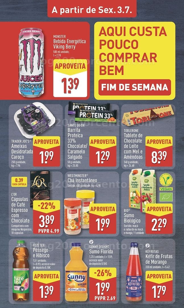 Antevisão Folheto ALDI Promoções de 29 junho a 5 julho